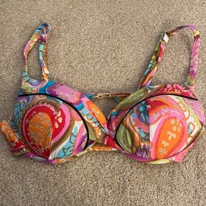Trina Turk Paisley Bikini Top